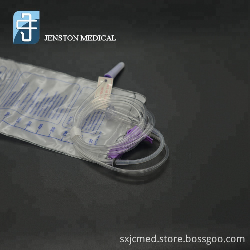 Medical gravity enteral feeding bag